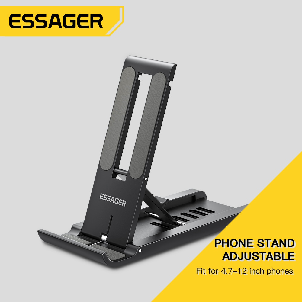 Desk Setup Pink - Essager Portable Desktop Holder Foldable Mini