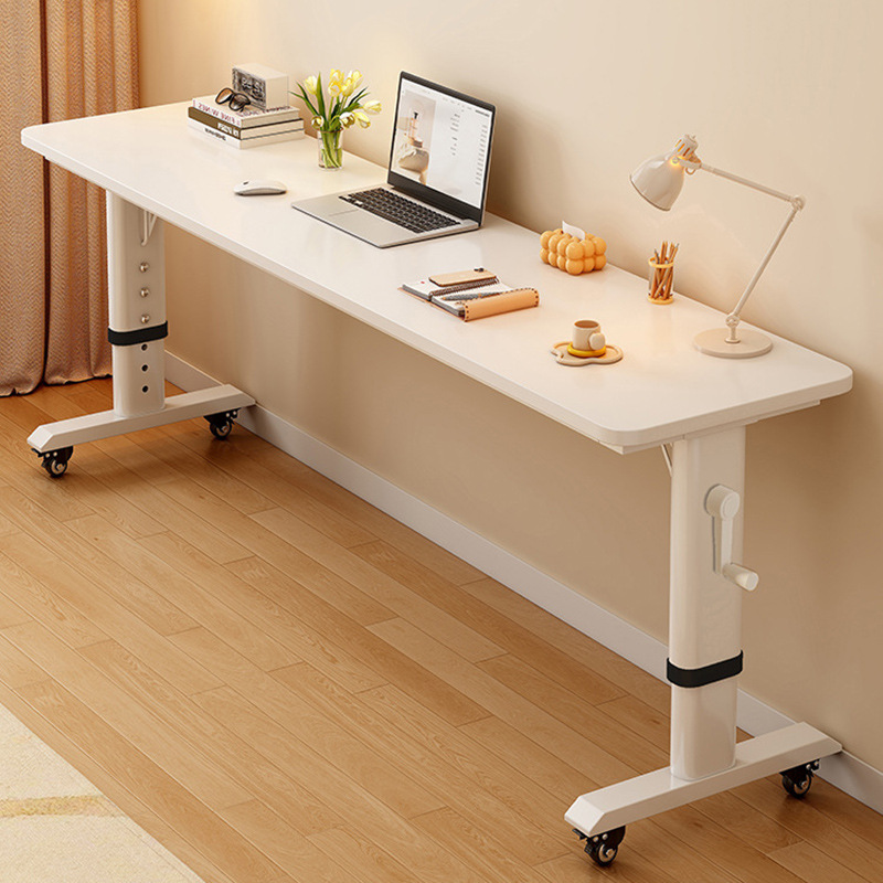 Desk Setup For Laptop - Adjustable Overbed Laptop Desk with Hand