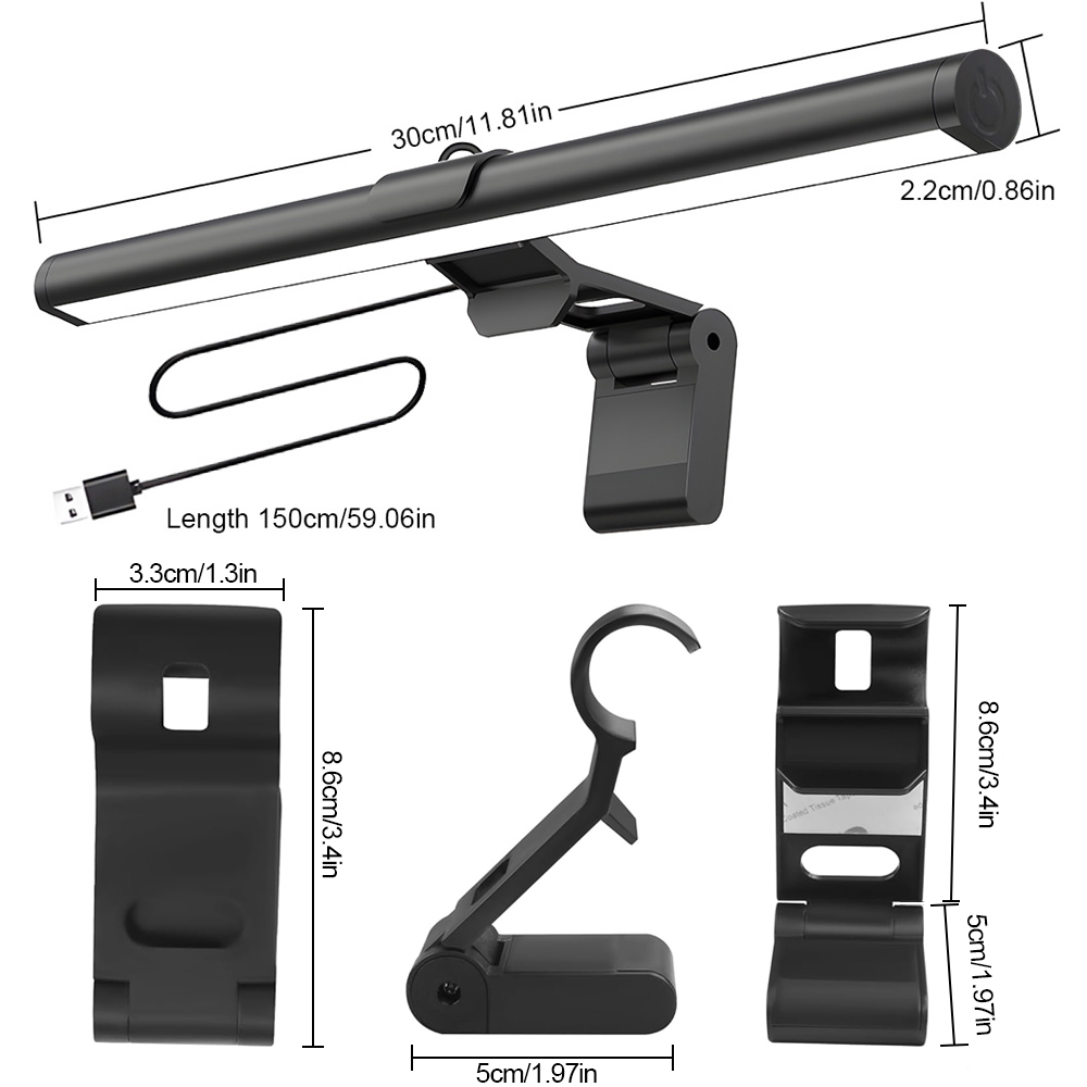Desk Setup Lighting - Desktop PC Monitor Screen Hanging Light