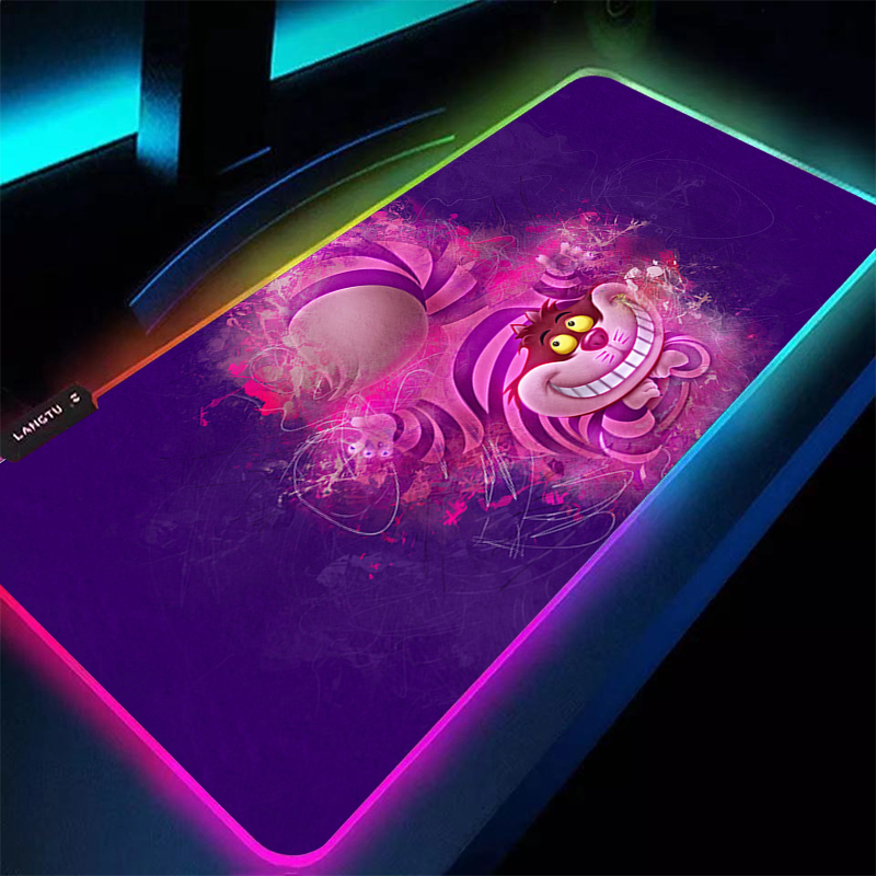 Desk Setup For Laptop - Large Mouse Pad RGB A-Alices in