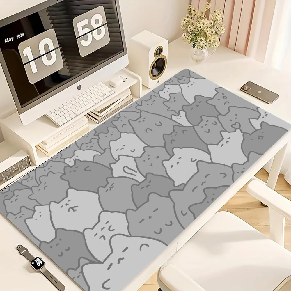 Gaming Mouse Pad,Large Desk Ma - Desk Setup Pink ulasan dan harga