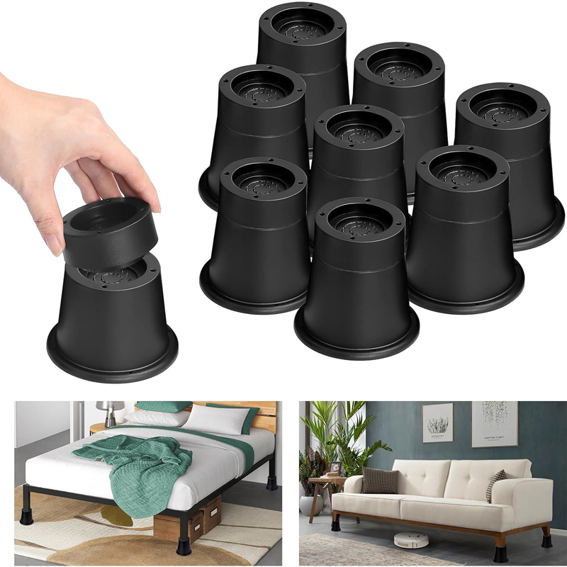 4Pcs Heavy Duty Furniture Rise - Desk Setup Riser ulasan dan harga
