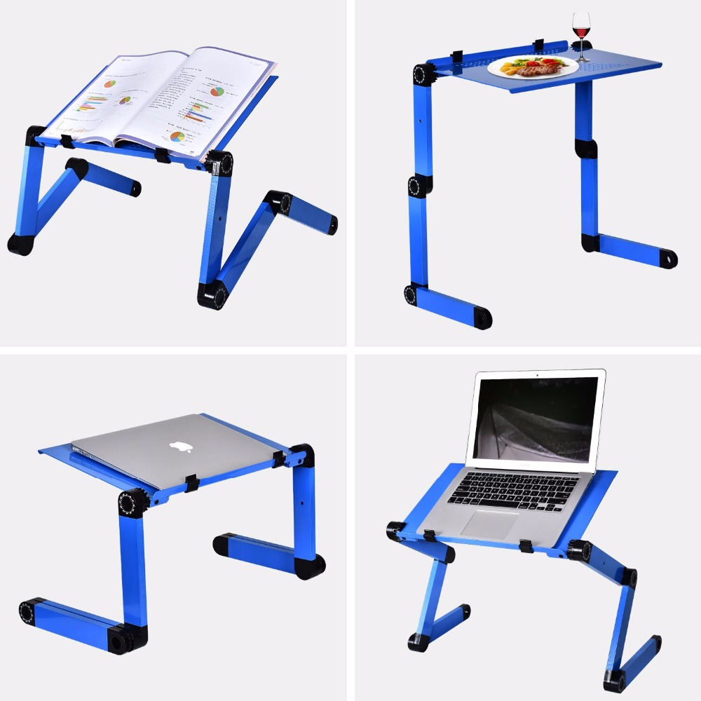 Aluminum Alloy Laptop Table Ad - Desk Setup For Laptop ulasan dan harga