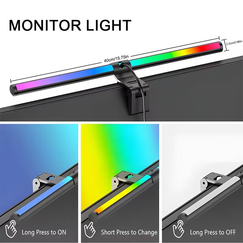 LED Monitor Light Bar With Rem - Desk Setup Lighting ulasan dan harga