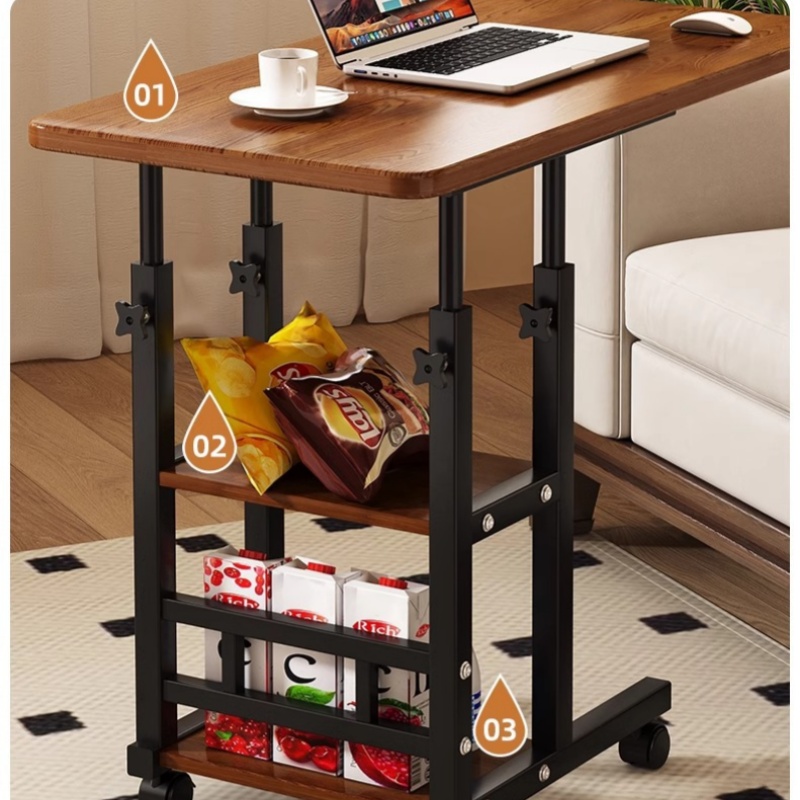 Movable Lifting Bedside Table  - Desk Setup For Laptop ulasan dan harga