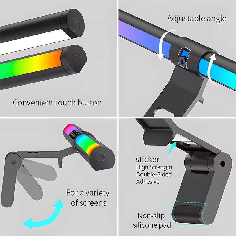 Monitor Light Bar RGB Lightbar - Desk Setup Study ulasan dan harga