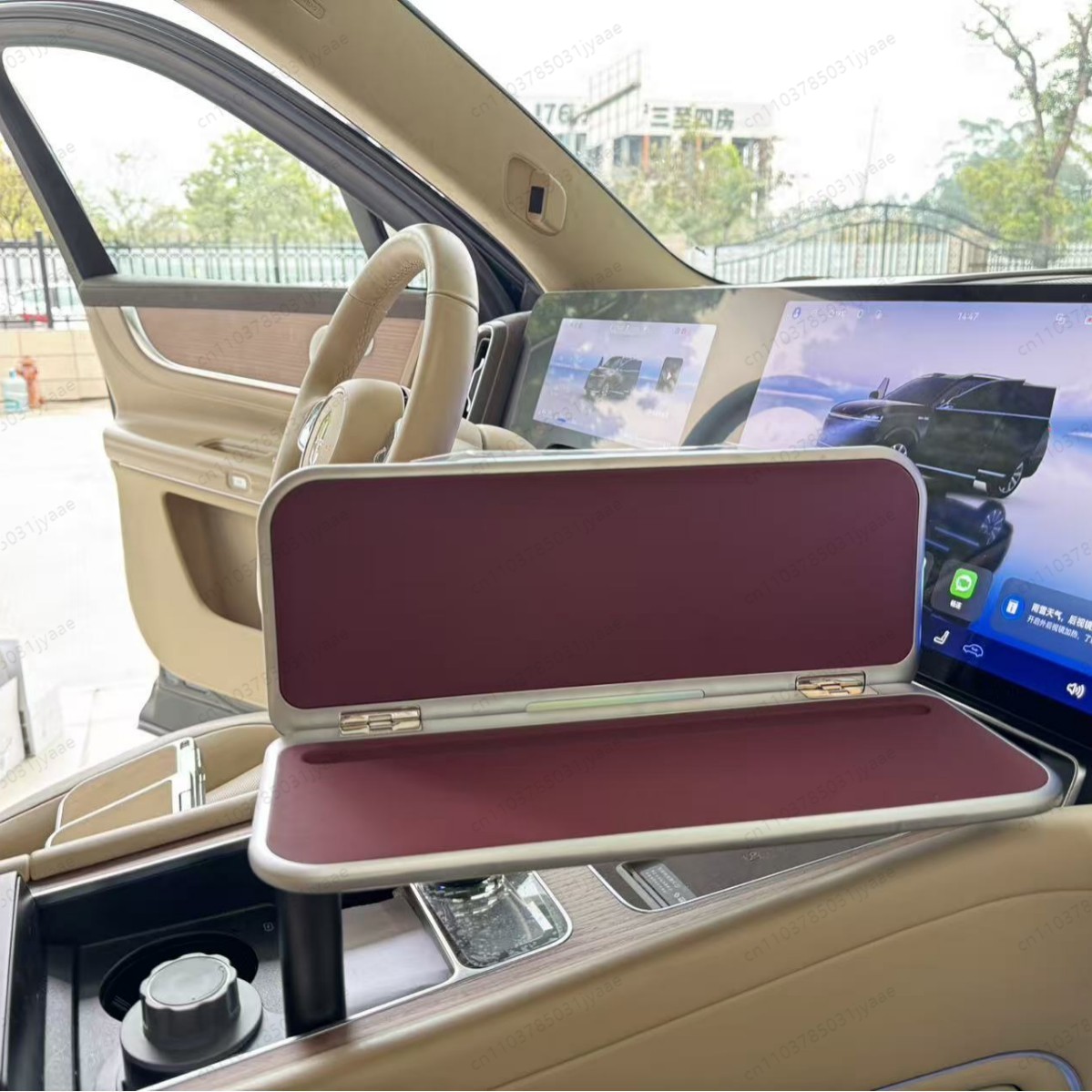 New Car Foldable Tray Table, P - Desk Setup For Laptop ulasan dan harga