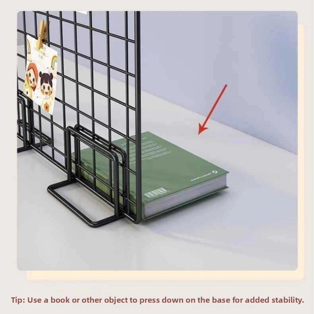 Modern Grid Display Rack with  - Desk Setup Photo ulasan dan harga