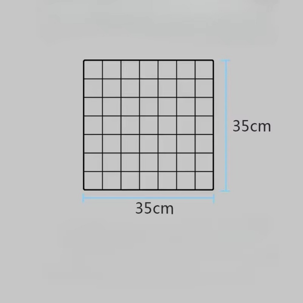 Modern Grid Display Rack with  - Desk Setup Photo ulasan dan harga