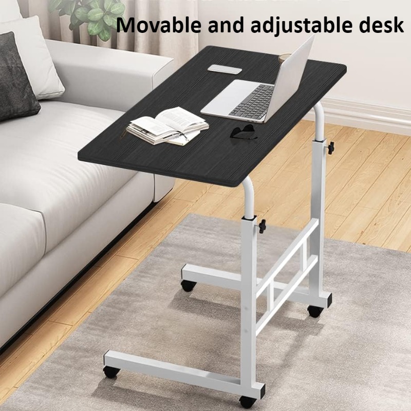 Bedside Desk with Universal Wh - Desk Setup For Laptop ulasan dan harga