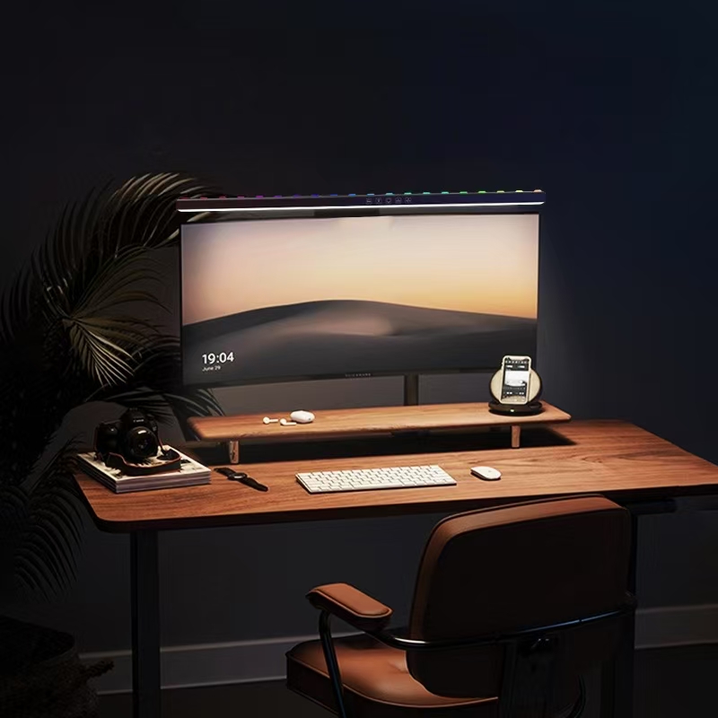 LED Monitor Light Hanging Desk - Desk Setup Study ulasan dan harga