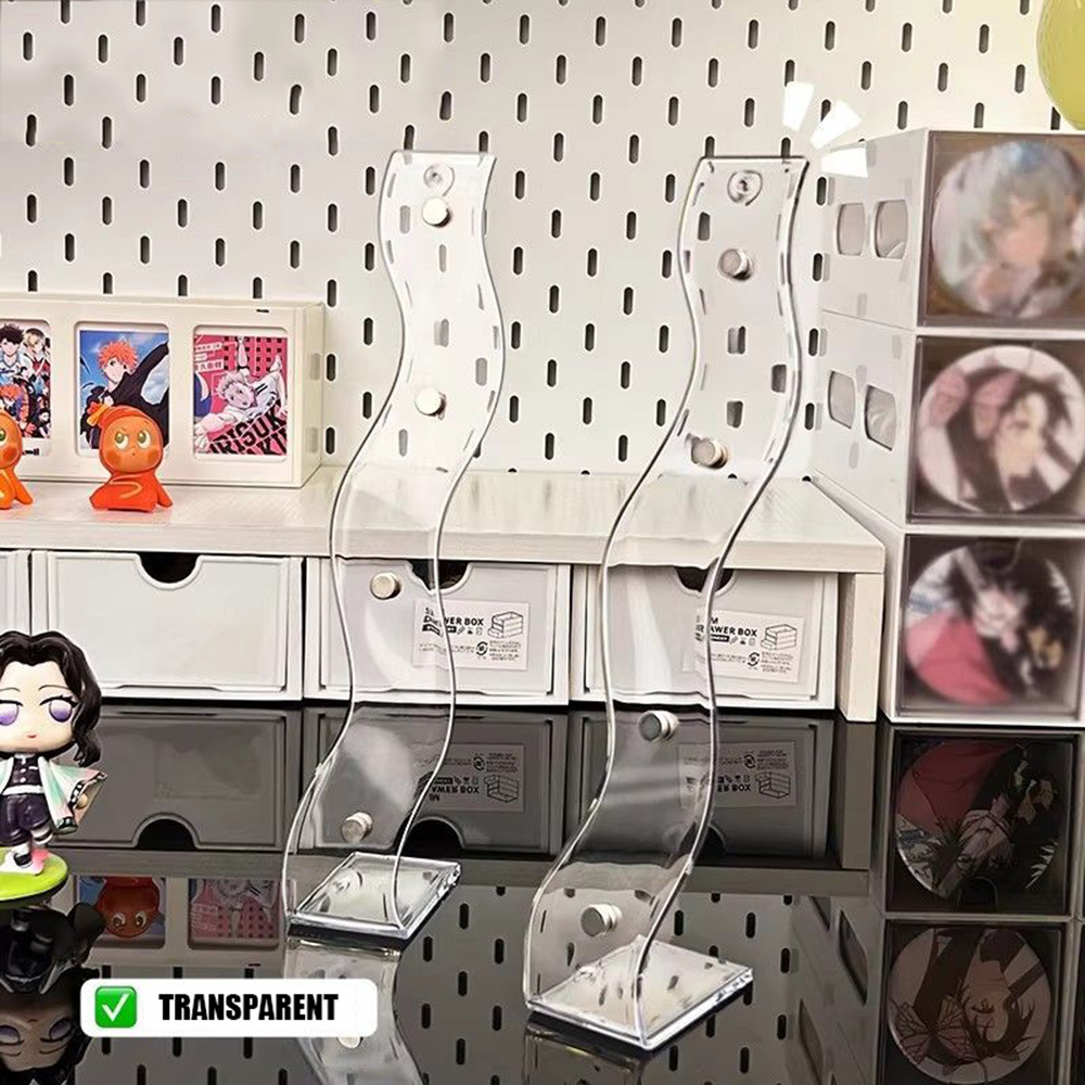 Transparent Magnetic Wave Acry - Desk Setup Photo ulasan dan harga