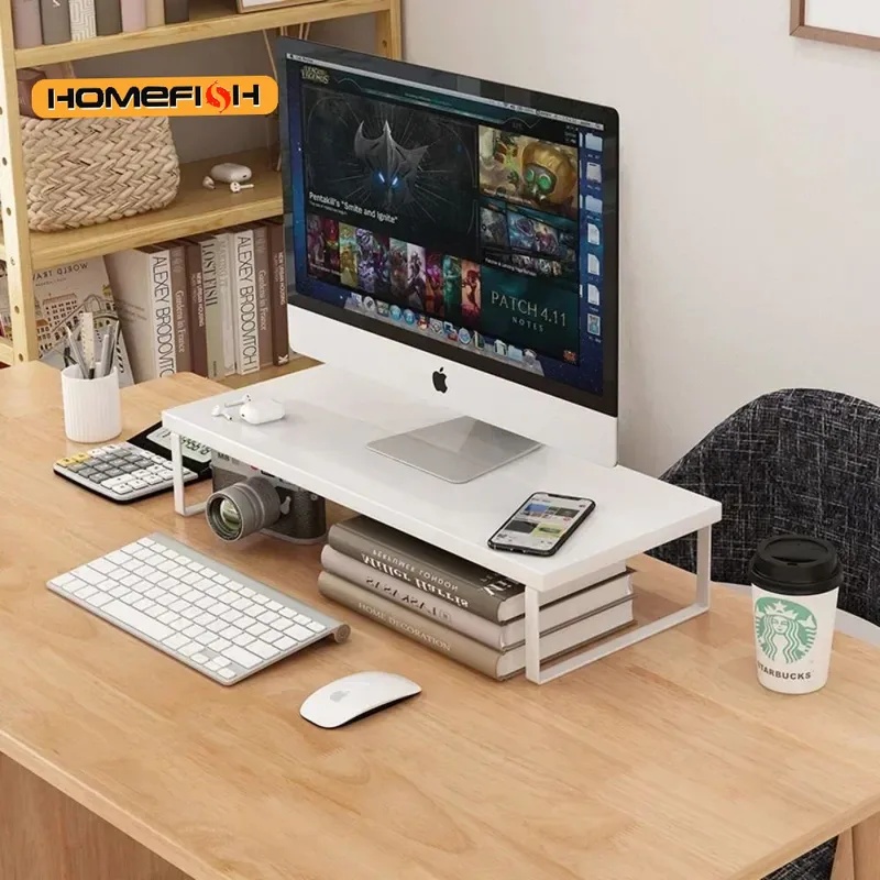 Elevated Desktop Monitor Riser - Desk Setup Riser ulasan dan harga