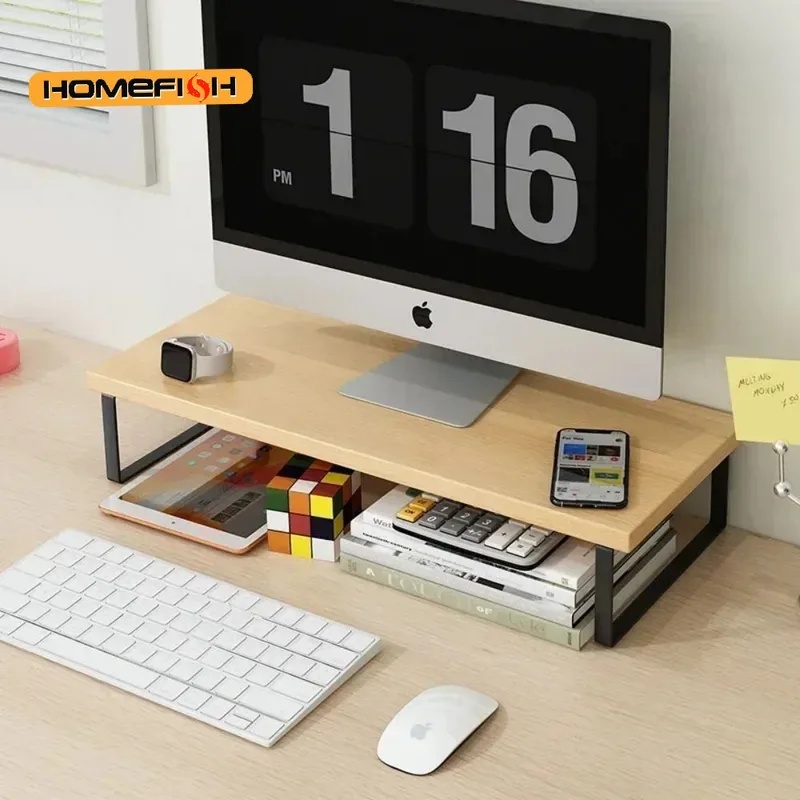 Elevated Desktop Monitor Riser - Desk Setup Riser ulasan dan harga