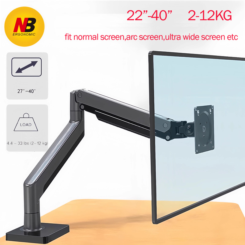 NB G40 G42 G45 Gas Spring Arm  - Desk Setup Monitor Arm ulasan dan harga