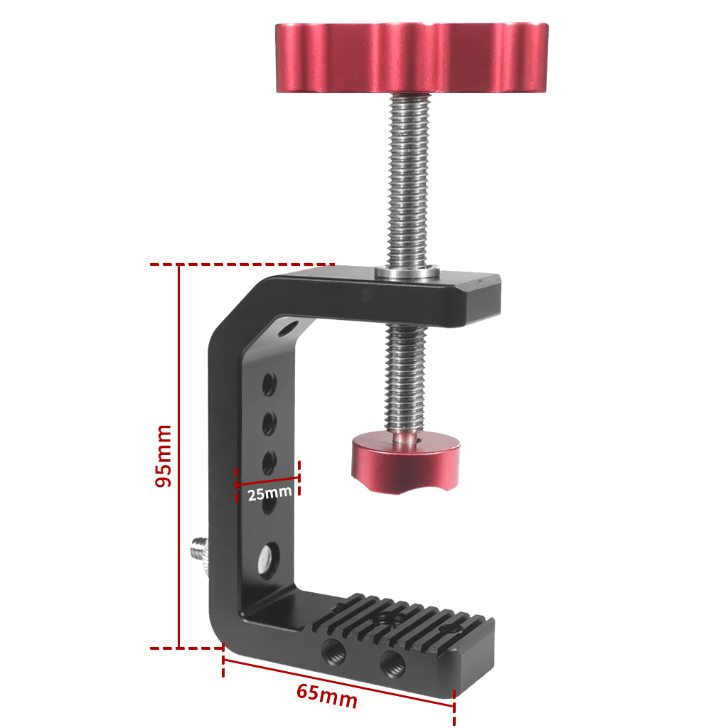 Heavy Duty Desktop C-Type Clam - Desk Setup Photo ulasan dan harga