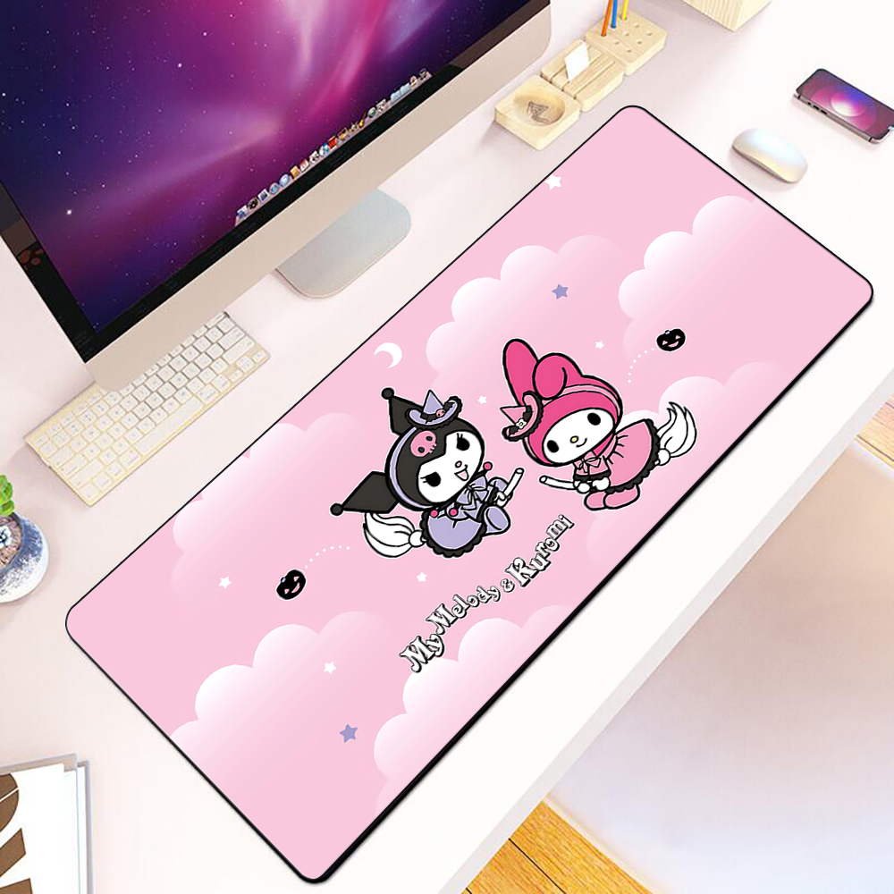 Cute Pink My Melody Kuromi Mou - Desk Setup Pink ulasan dan harga