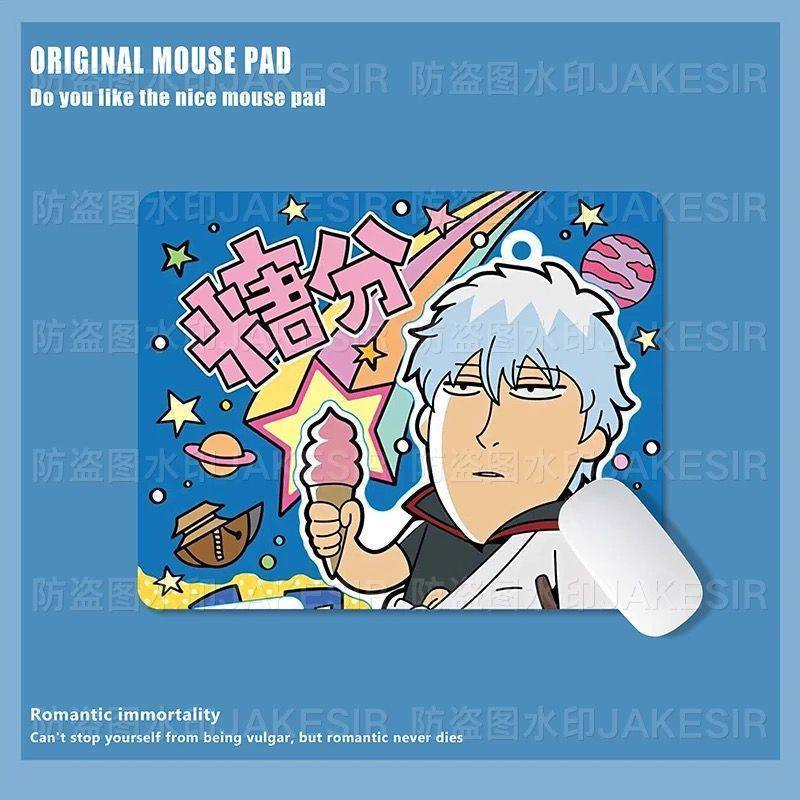 Kawaii Gintama Large Mouse Pad - Desk Setup For Laptop ulasan dan harga