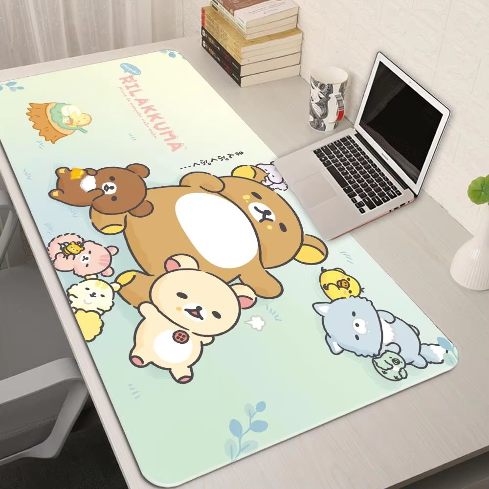 XXL Cartoon Pink Mouse Pad Ani - Desk Setup Pink ulasan dan harga