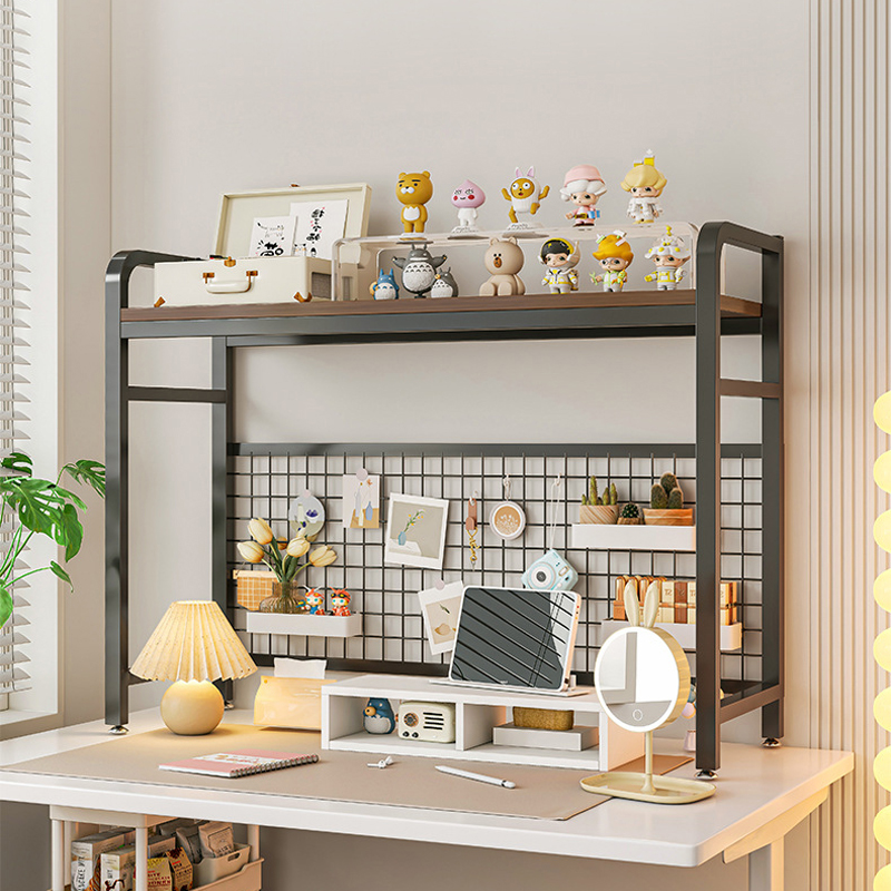 Bookshelf Bookcase With Grid D - Desk Setup Study ulasan dan harga