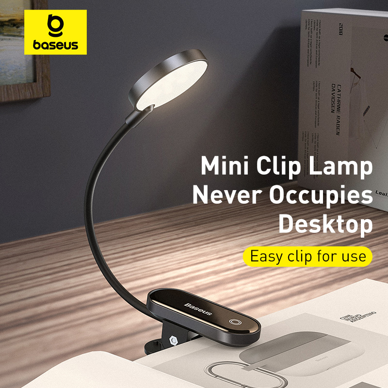 Baseus Portable Desk Lamp LED  - Desk Setup For Laptop ulasan dan harga
