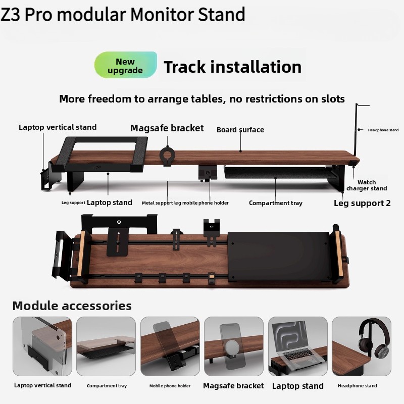 Z3 Pro Modular Monitor Riser S - Desk Setup Riser ulasan dan harga
