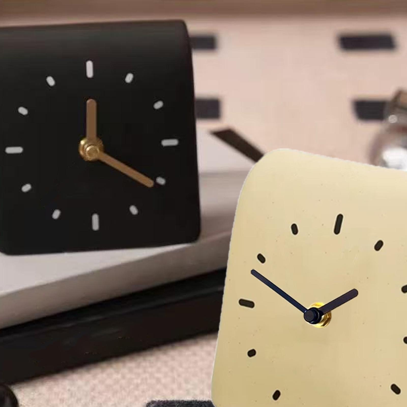 Desk Clock Modern Art Shelf Cl - Desk Setup Study ulasan dan harga