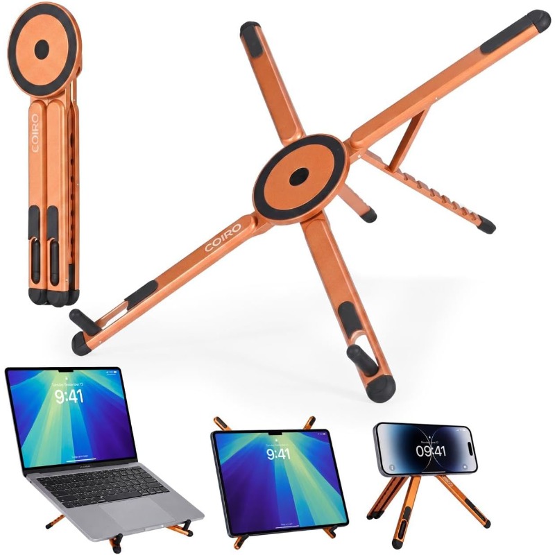 3-in-1 Magnetic Foldable Stand - Desk Setup Riser ulasan dan harga