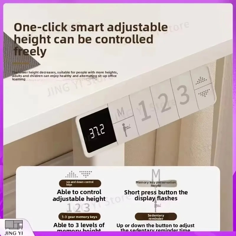 Electric Height Adjustable Sta - Desk Setup Study ulasan dan harga