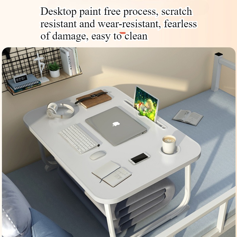Bed desk folding small table c - Desk Setup For Laptop ulasan dan harga