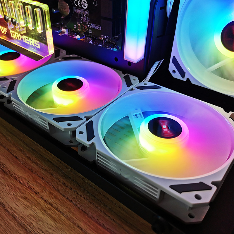 ARGB 120mm Case Fan 5V 3PIN Mo - Desk Setup Lighting ulasan dan harga