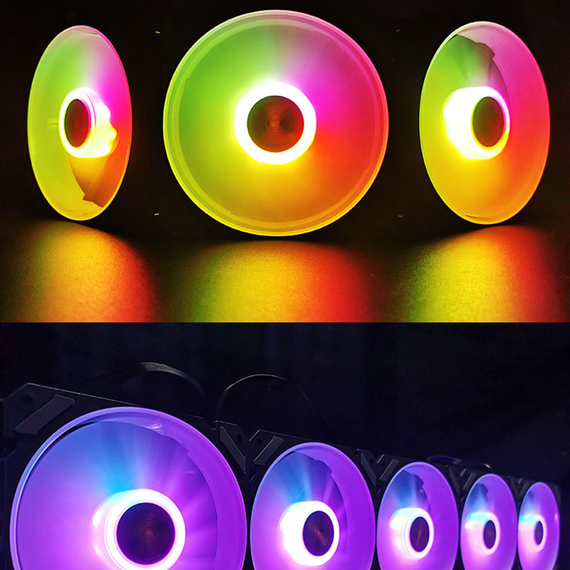 ARGB 120mm Case Fan 5V 3PIN Mo - Desk Setup Lighting ulasan dan harga