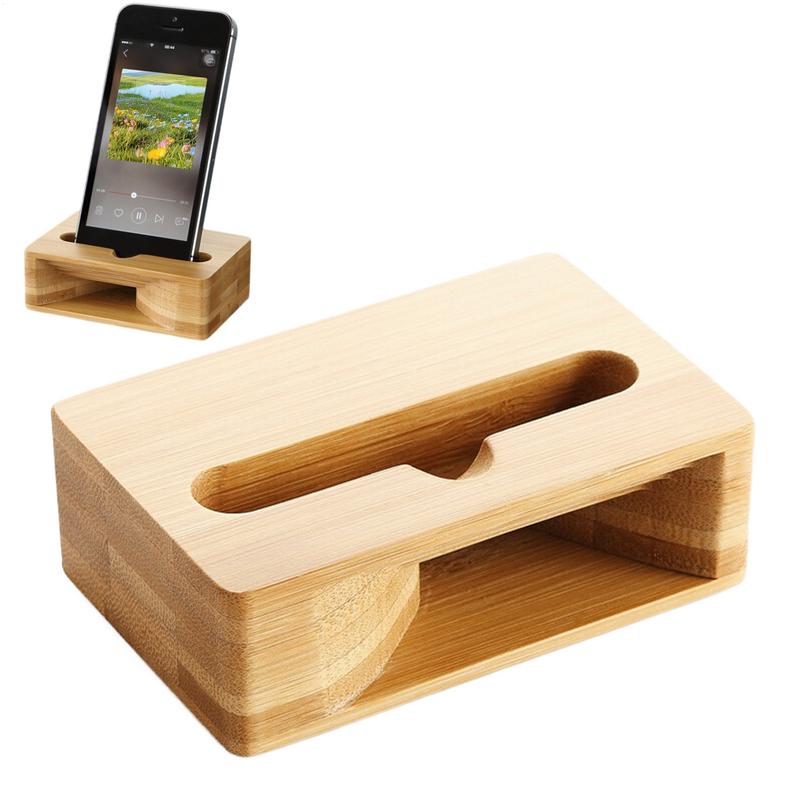 Phone Holder Speaker Amplifier - Desk Setup Riser ulasan dan harga