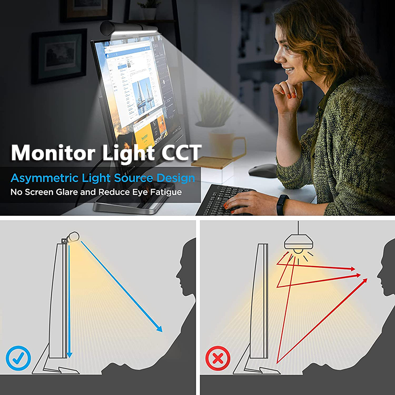 40CM RGB Atmosphere Table Lamp - Desk Setup Lighting ulasan dan harga