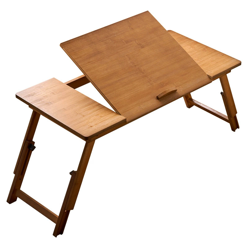 Folding Laptop Table Bamboo Ad - Desk Setup Maker ulasan dan harga