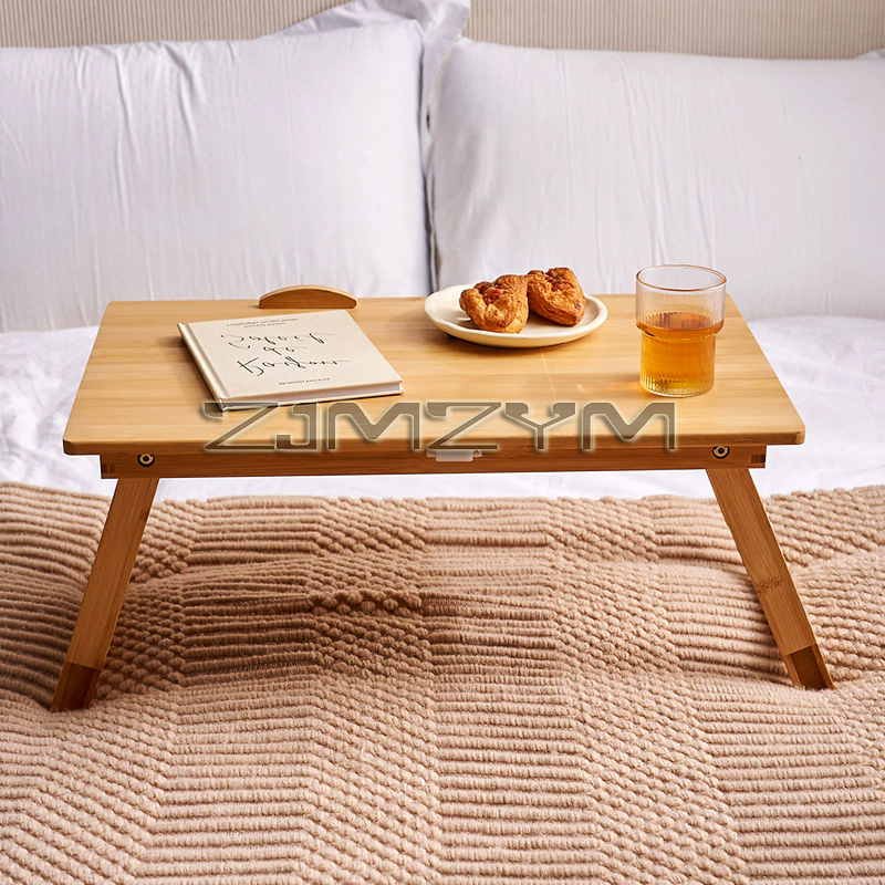 Folding Laptop Table Bamboo Ad - Desk Setup Maker ulasan dan harga