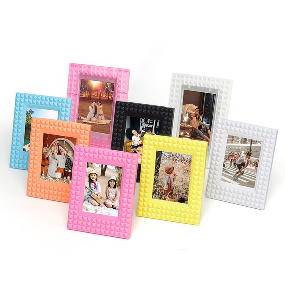 Colorful Rivet Photo Frame Ins - Desk Setup Photo ulasan dan harga