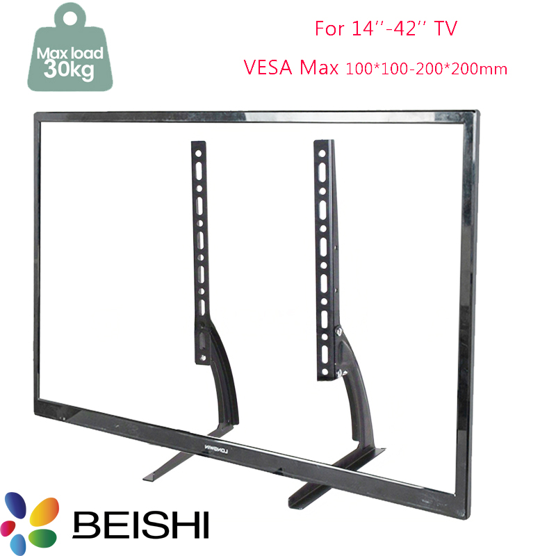 Universal TV Stand Legs TV Fee - Desk Setup Riser ulasan dan harga