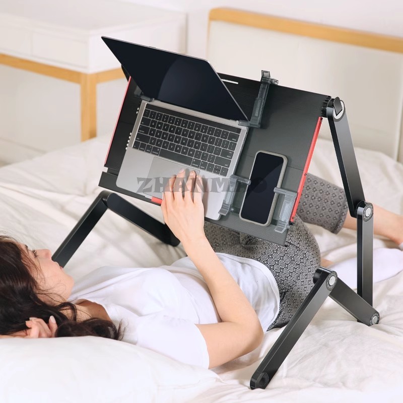 Lying Flat on The Bed, Laptop  - Desk Setup For Laptop ulasan dan harga