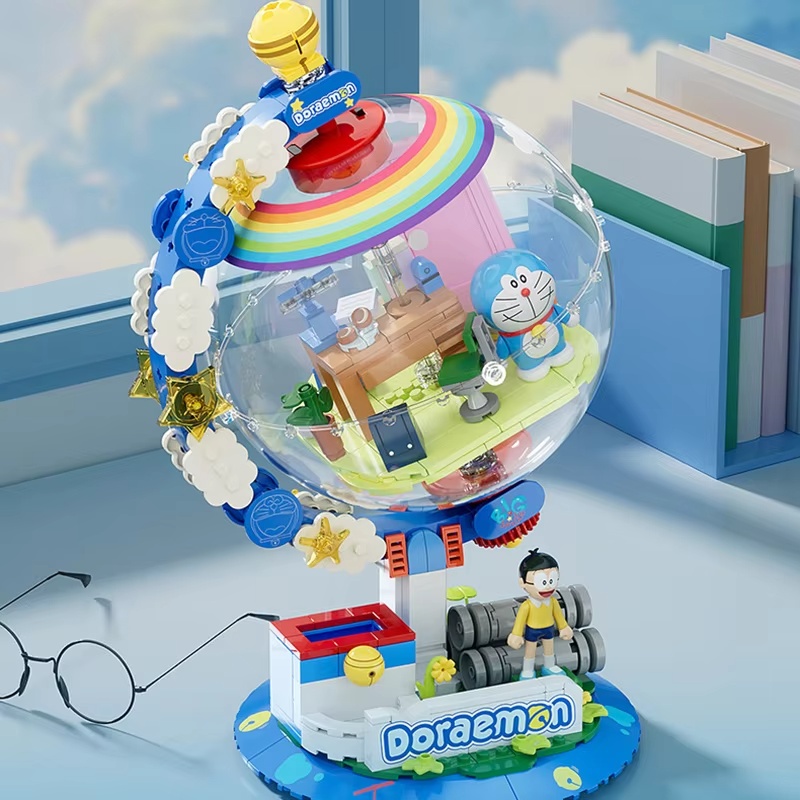 JAKI Doraemon Licensed Globe B - Desk Setup Lighting ulasan dan harga