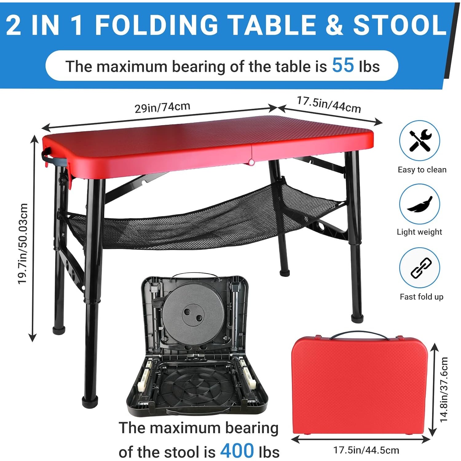 Retractable Folding Table & St - Desk Setup For Laptop ulasan dan harga
