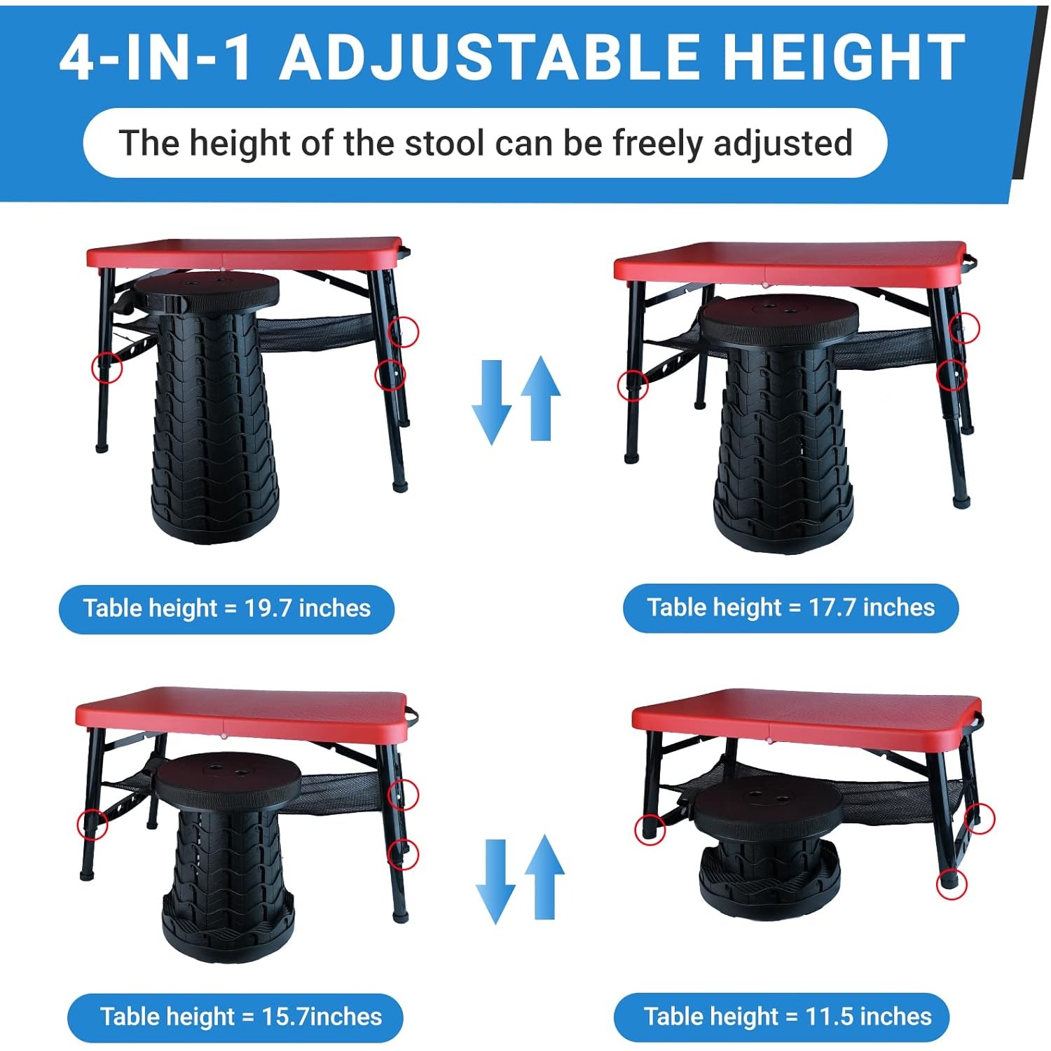 Retractable Folding Table & St - Desk Setup For Laptop ulasan dan harga
