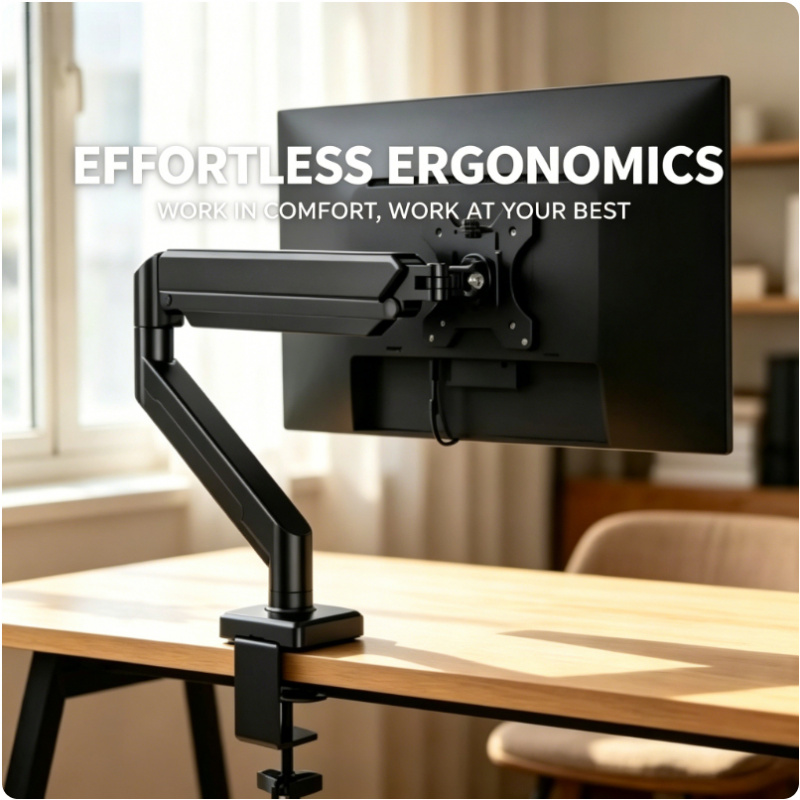 14-32 Inch Single Monitor Arm  - Desk Setup Monitor Arm ulasan dan harga